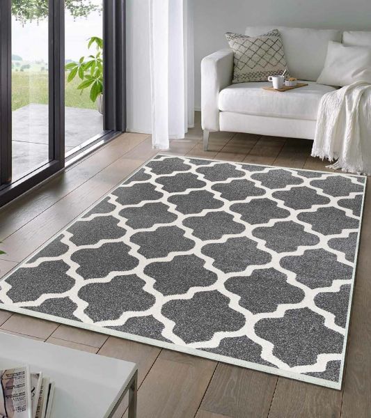 Birkilim Yıkanabilir Dekoratif Halı İpeksi Kaymaz Taban | MLN-IP-SD-514