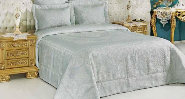 Vinaldi Enda Yatak Örtüsü Mint Yeşili | Vinaldi