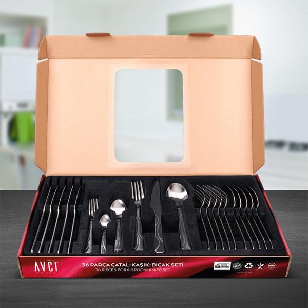 Ay Işığı 36 Parça Çatal Kaşık Bıçak Takımı