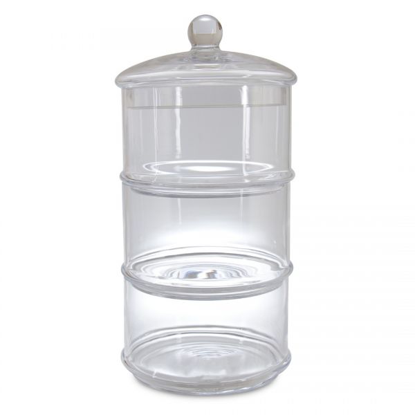 İpek | Leo Üç Katlı Fanus 17 x 38 cm | KU.LEO.013