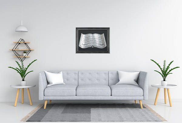 Deconase | Table religieuse en verre | 47x35 cm | Al-sas1017-s