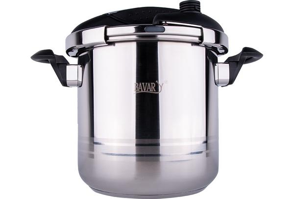 Bavary Düdüklü Paslanmaz Çelik Tencere | 8 Litre | İnox | indüksionlu | By-dsu22-8l