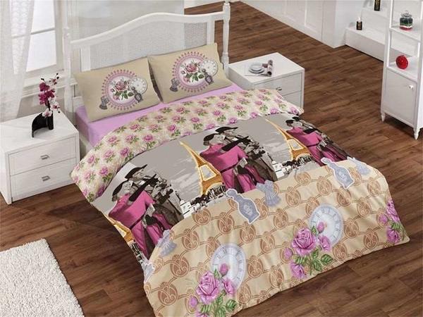 Altınbaşak Creaforce Nevresim Takım Je t'aime Çift Kişilik