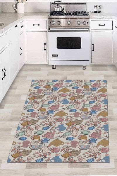 Birkilim Yıkanabilir İpeksi Kaymaz Taban Mutfak Halısı | MLN-IP-HT-1534