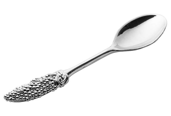 Dekonaz 6'lı Çay Kaşığı Modern Tasarım | Gümüş | By-1921L