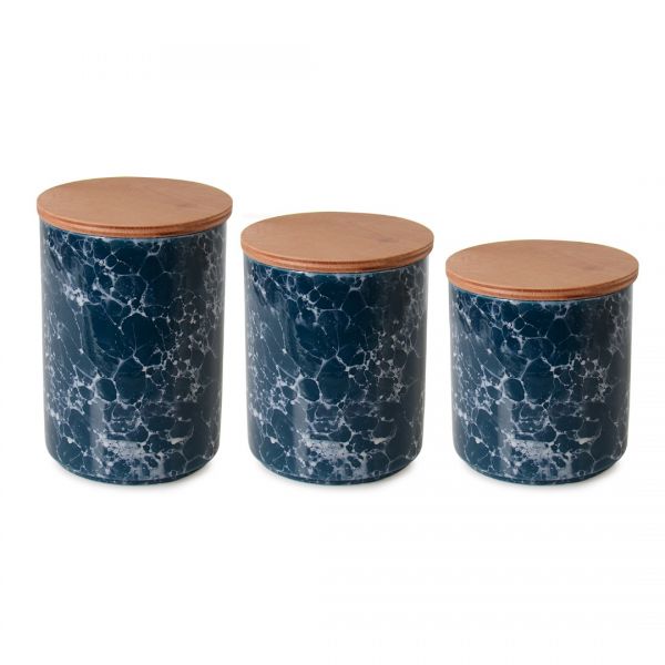 ليسيفرت برطمان خشبي 3 مقاسات بغطاء خشبي | حرير SRB513