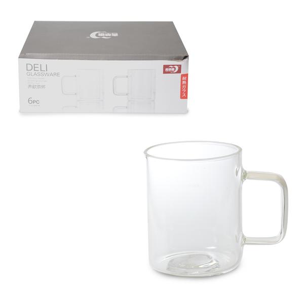 GPB14-220 BOROSILIKAT CAM 6LI KUPA 220 ML |IPEK-13508