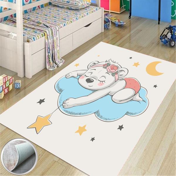 Milano Yıkanabilir Dekoratif Halı Kaymaz Taban | 8mm | MLN-HP696-1