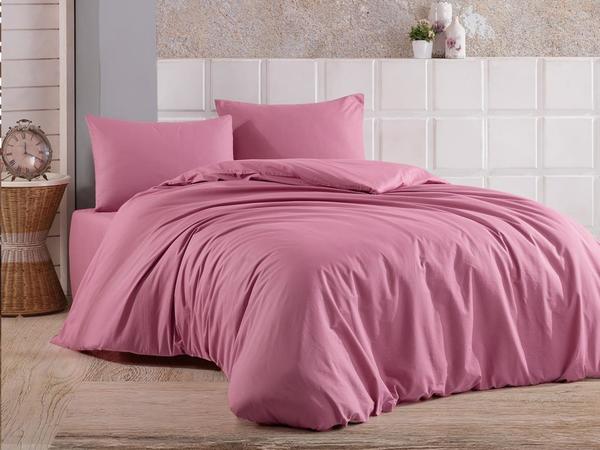 Ensemble de housse de couette simple Dowry Land Almond Prune