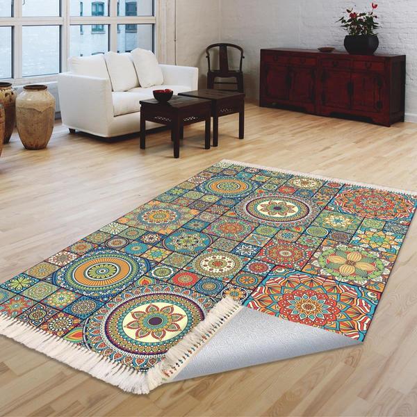 Milano Yıkanabilir Dekoratif Halı Kaymaz Taban | 8mm | MLN-HS306-1