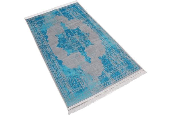 Siela Yıkanabilen Halı | Turkuaz | E101-Turkis