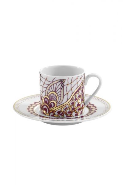Kütahya Porselen Rüya 9107 Desen Kahve Fincan Takımı