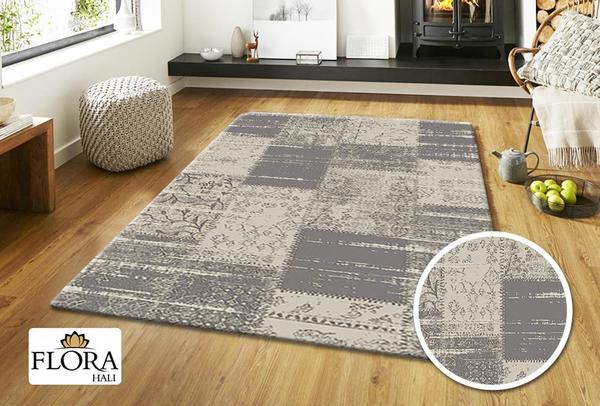 Flora Leo Collection Halı | Krem | F-3691A-Cream