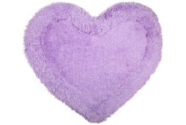 Bavary Banyo ve Kapı Önü Paspası | Kalp Şekilli | by-Heart-Lila