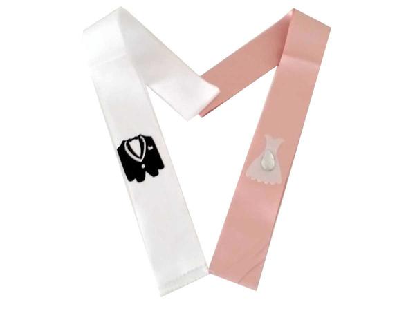 Gelin Damat Para Kurdelesi Pudra Krem