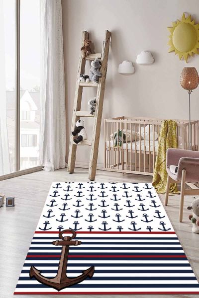 Birkilim Yıkanabilir İpeksi Kaymaz Taban Çocuk Odası Halısı | MLN-IP-HT-624