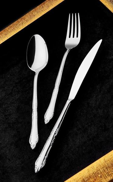 Neva Lora 84 Parça Premium Çatal Kaşık Bıçak Seti | 12 Kişilik | N2531