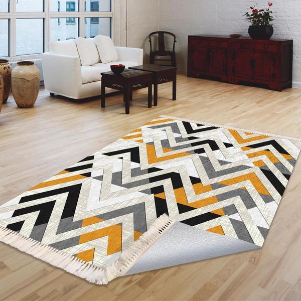 Milano Yıkanabilir Dekoratif Halı Kaymaz Taban | 8mm | MLN-HS173-1