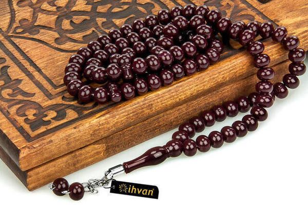 مسبحة هدية للحج والعمرة 10 مم من 99 قطعة من الجودة الأولى (10 قطع)