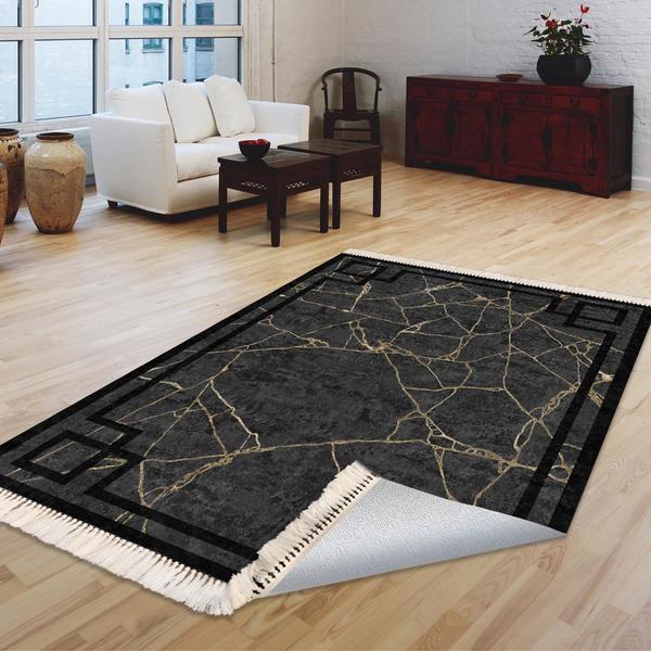 Milano Yıkanabilir Dekoratif Halı Kaymaz Taban | 8mm | MLN-DOT-HT365