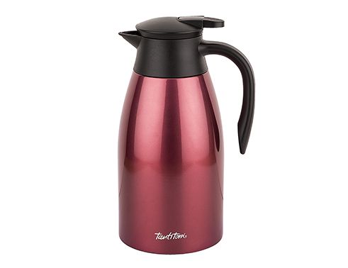 Tantitoni | Kırmızı Paslanmaz Çelik Termos 2000 ml