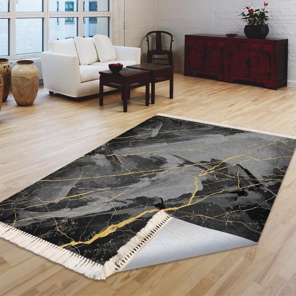 Milano Yıkanabilir Dekoratif Halı Kaymaz Taban | 8mm | MLN-DOT-HT191