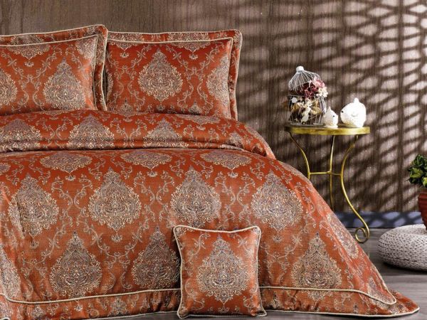 Hisar Doppelbettset Zimt