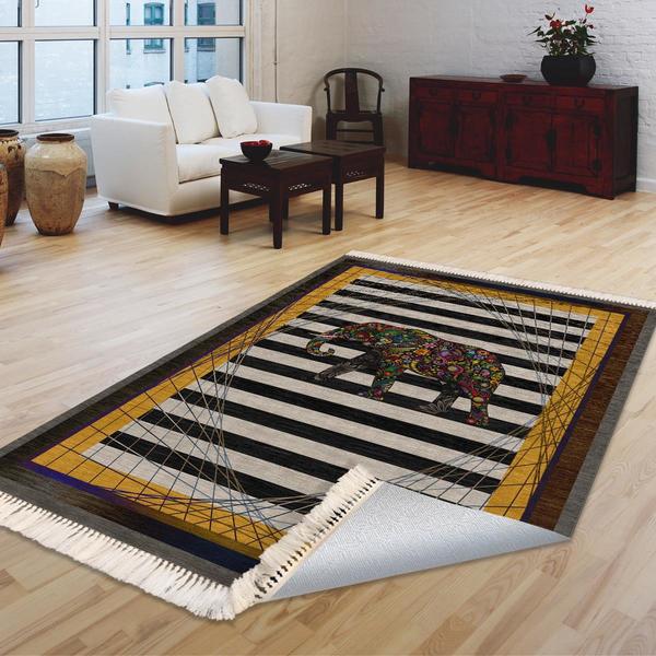 Milano Yıkanabilir Dekoratif Halı Kaymaz Taban | 8mm | MLN-HY-1269