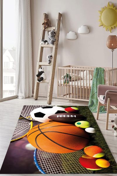 Birkilim Yıkanabilir Dekoratif Halı İpeksi Kaymaz Taban | MLN-IP-HP-778