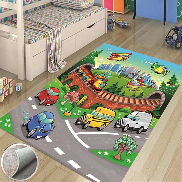 Milano Yıkanabilir Dekoratif Halı Kaymaz Taban | 8mm | MLN-HP751-1