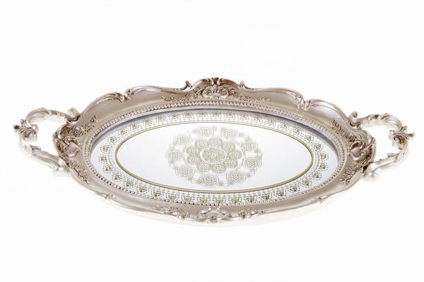 Çınar Tepsi | Krem | Oval | 401612000004