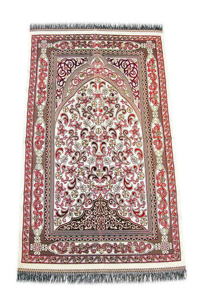 Super Lux Tapestry Prayer Rug - Red Color