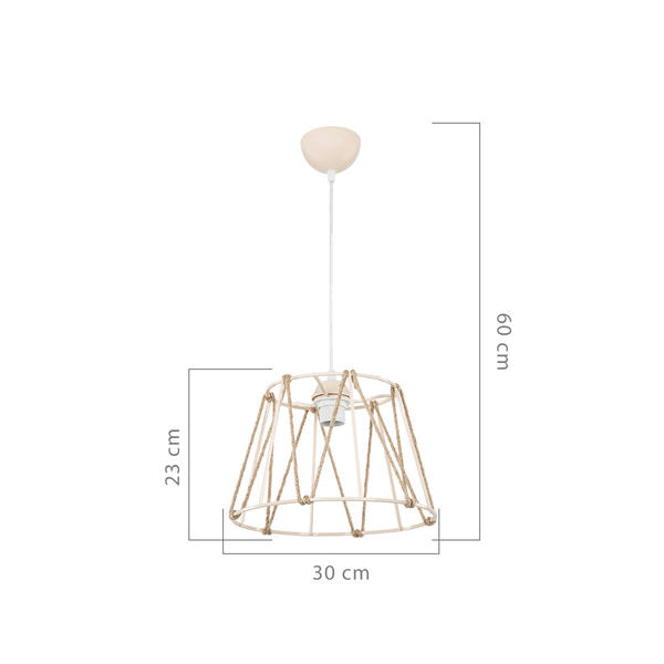 Balat Halatlı Sarkıt Krem