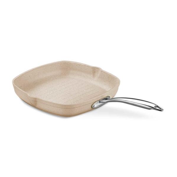 Korkmaz Granita 28 cm Square Grill Pan | Beige | A1268