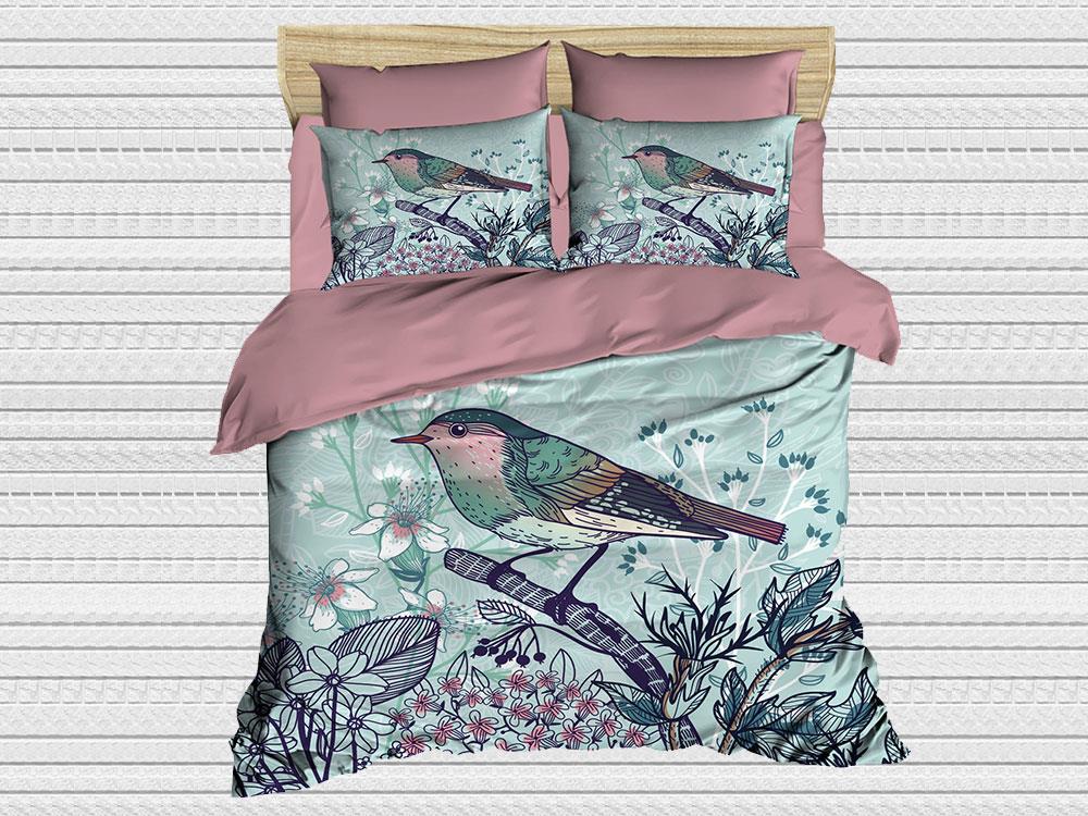 Best Class Dijital Baskili 3d Tek Kisilik Nevresim Takimi Bird Bedibuy