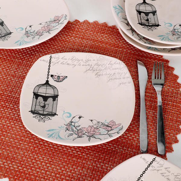 ريترو كيك صحن 22 سم 6 قطع | كيراميكا