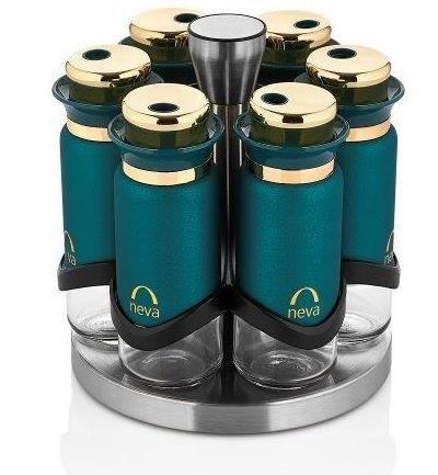 Neva Sweet Premium Mentol 6'lı Baharat Seti | Yeşil Altın | N2632