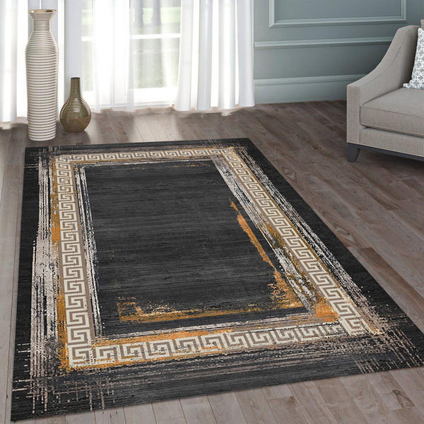 Kozzy Home Tapis de sol lavable et antidérapant Rfe6527 80x150