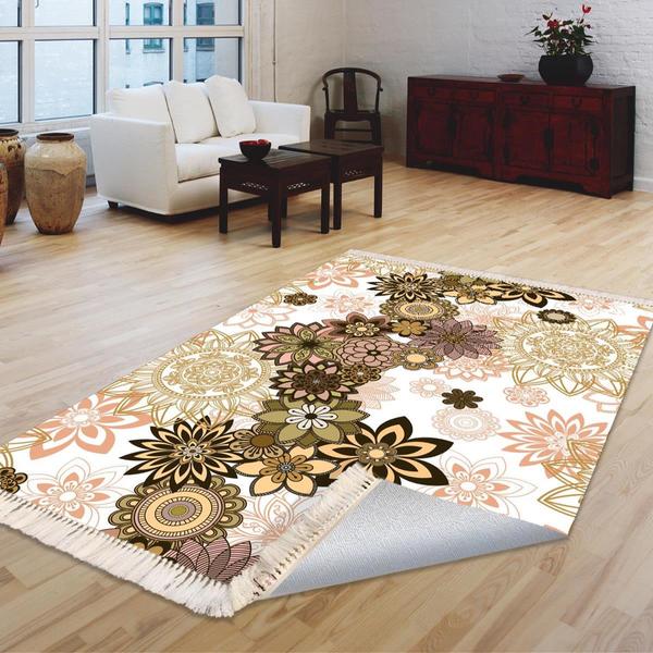 Milano Yıkanabilir Dekoratif Halı Kaymaz Taban | 8mm | MLN-HS373-1