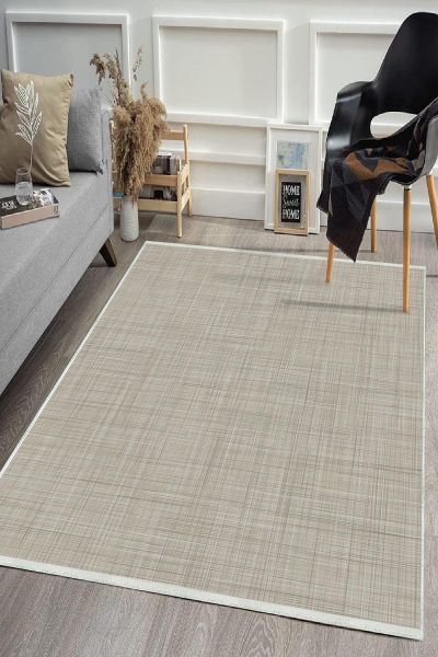 Birkilim Yıkanabilir Dekoratif Halı İpeksi Kaymaz Taban | MLN-IP-HS-559