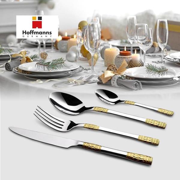 Hoffmanns 72 Parça Lüks Çatal Kaşık Bıcak Seti Çantalı 12 Kişilik Paslanmaz Çelik | 10676