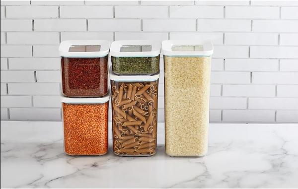 Bayev Vakumlu Saklama Kabı 5 Li Set - 001883