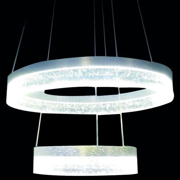 Dekonaz Modern LED Tavan Lambası MP3 55cm | DTX-C26-2