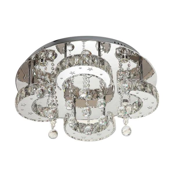 Almina 60 x 20 cm Led Kristal Plafonyer Avize