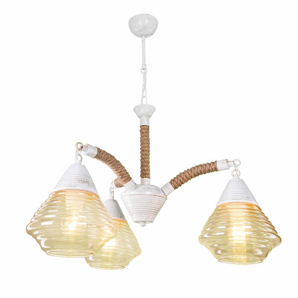Kulas 3lu Chandelier White