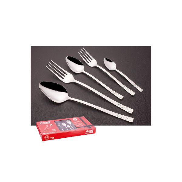 FMS | Elmas 30 Parça Çatal Kaşık Takımı