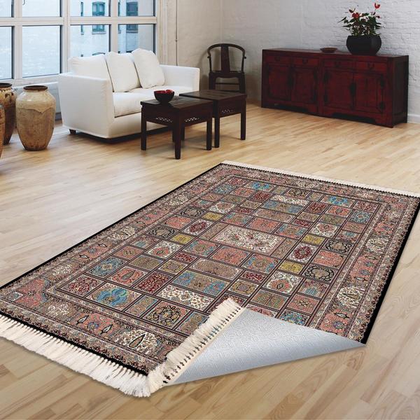 Milano Yıkanabilir Dekoratif Halı Kaymaz Taban | 8mm | MLN-DOT-HT058