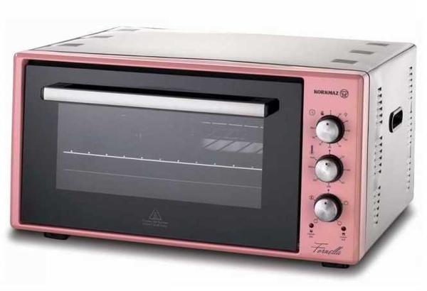 Korkmaz Fornella Pembe 50 lt Fırın | A496-1