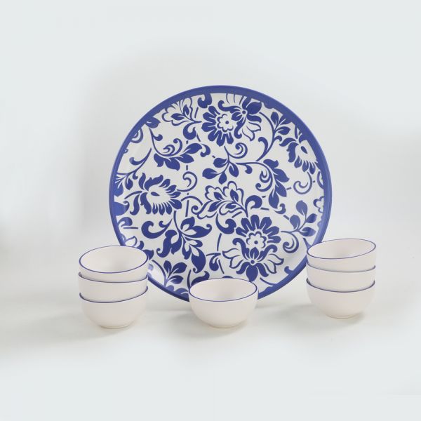 Anémone Bulut Petit Déjeuner 8 Morceaux - 18926 | céramique