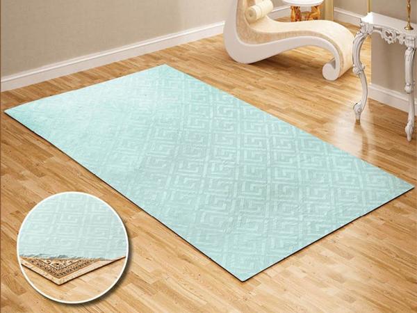 Lastikli Halı Örtüsü Clay Mint 6 m2